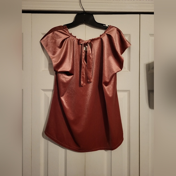 🎀 NEW Lauren Conrad Velvet Blouse - Picture 3 of 7